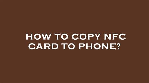 decrypt nfc card|how to copy nfc credentials.